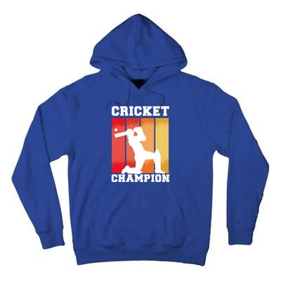 Cricket Player Champion Tall Hoodie