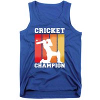 Cricket Player Champion Tank Top