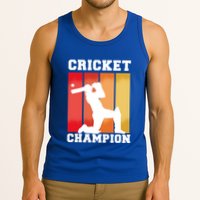 Cricket Player Champion Tank Top