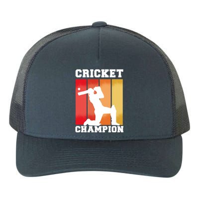 Cricket Player Champion Yupoong Adult 5-Panel Trucker Hat