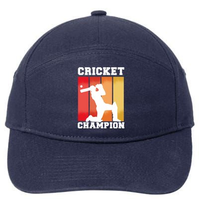 Cricket Player Champion 7-Panel Snapback Hat