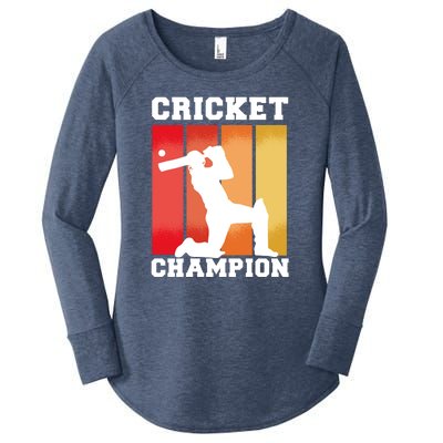 Cricket Player Champion Women's Perfect Tri Tunic Long Sleeve Shirt