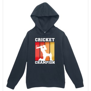 Cricket Player Champion Urban Pullover Hoodie