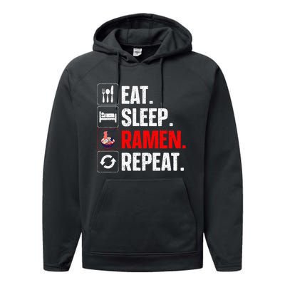 Cool Ramen Japanese Ramen Noodles Lover Performance Fleece Hoodie