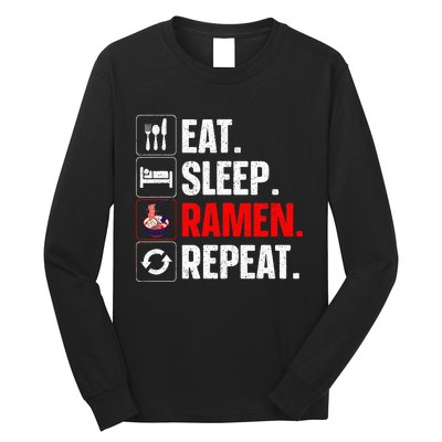 Cool Ramen Japanese Ramen Noodles Lover Long Sleeve Shirt