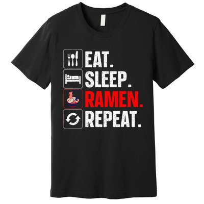 Cool Ramen Japanese Ramen Noodles Lover Premium T-Shirt