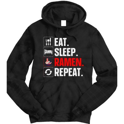 Cool Ramen Japanese Ramen Noodles Lover Tie Dye Hoodie