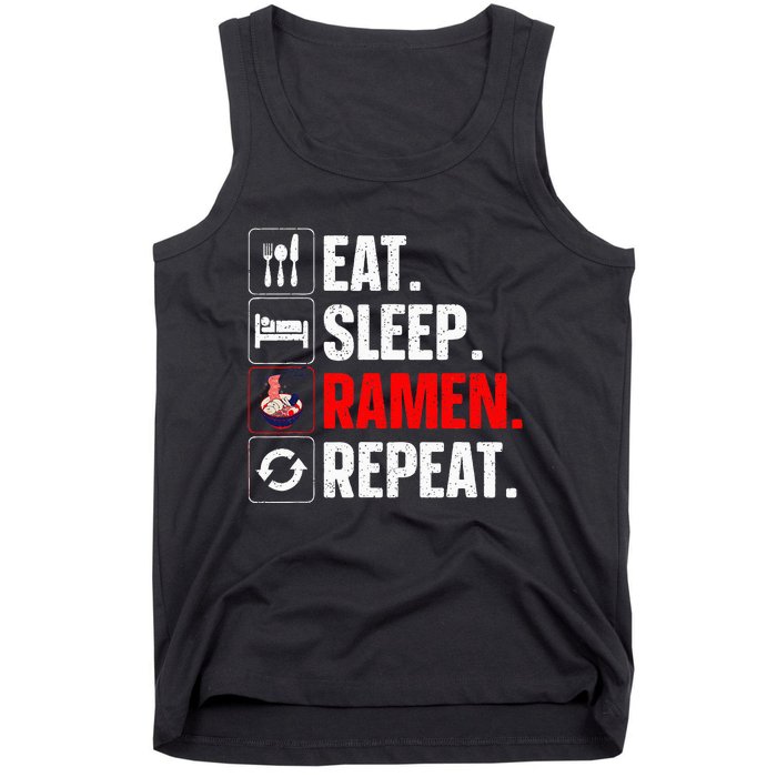 Cool Ramen Japanese Ramen Noodles Lover Tank Top