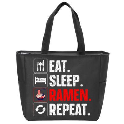 Cool Ramen Japanese Ramen Noodles Lover Zip Tote Bag