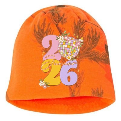 Cute Retro Junior 2026 Disco Ball Flowers Kati - Camo Knit Beanie