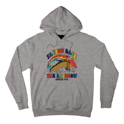 Christian Rainbow Jesus Rainbow Tall Hoodie