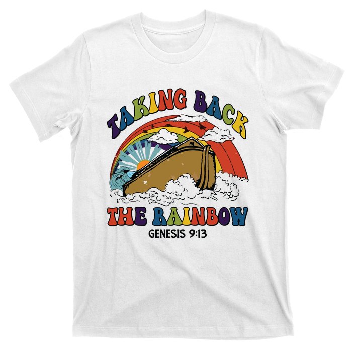 Christian Rainbow Jesus Rainbow T-Shirt