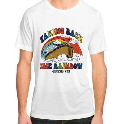 Christian Rainbow Jesus Rainbow Adult ChromaSoft Performance T-Shirt