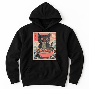 Cat Ramen Japanese Kawaii Cat Anime Hoodie