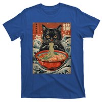 Cat Ramen Japanese Kawaii Cat Anime T-Shirt