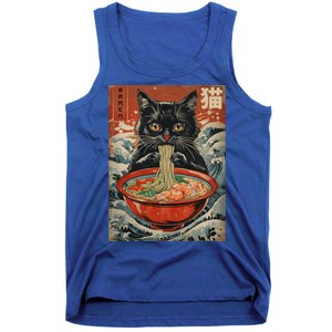 Cat Ramen Japanese Kawaii Cat Anime Tank Top