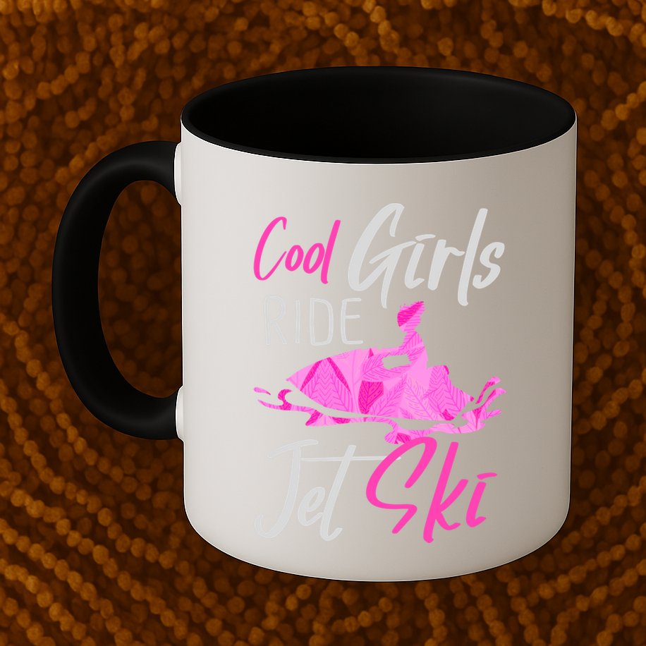 Cool Ride Jet Ski Water Sport Funny Jetski Cute Gift Mug