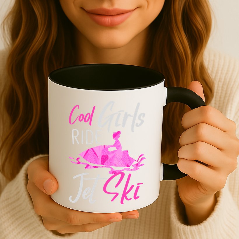 Cool Ride Jet Ski Water Sport Funny Jetski Cute Gift Mug