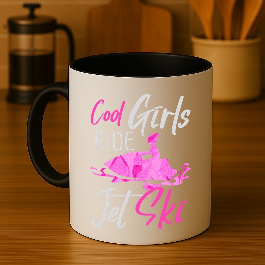 Cool Ride Jet Ski Water Sport Funny Jetski Cute Gift Mug