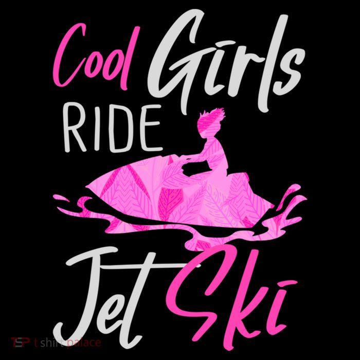 Cool Ride Jet Ski Water Sport Funny Jetski Cute Gift Flatbill Hat