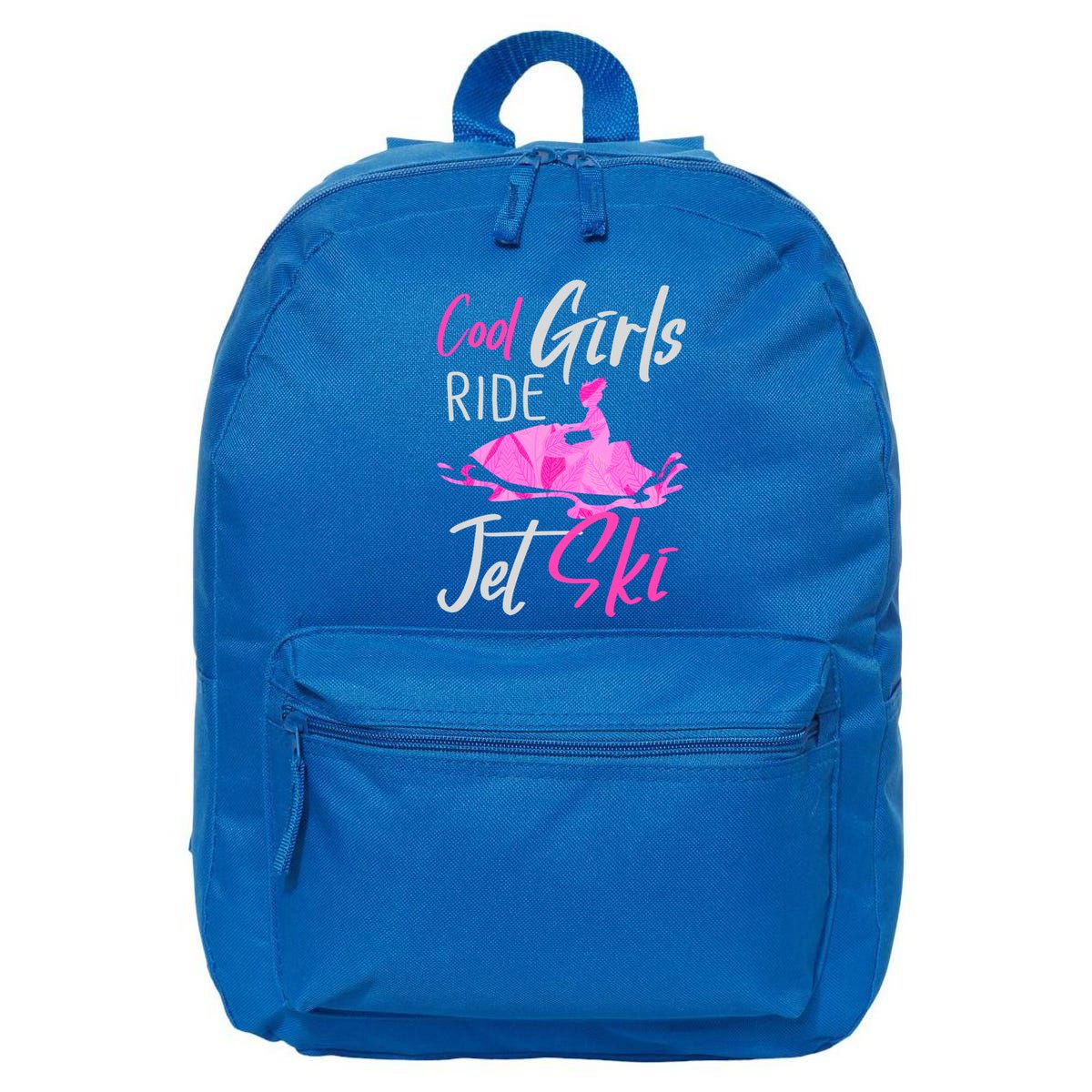 Cool Ride Jet Ski Water Sport Funny Jetski Cute Gift 16 in Basic Backpack