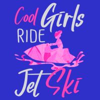 Cool Ride Jet Ski Water Sport Funny Jetski Cute Gift Womens Tank Top