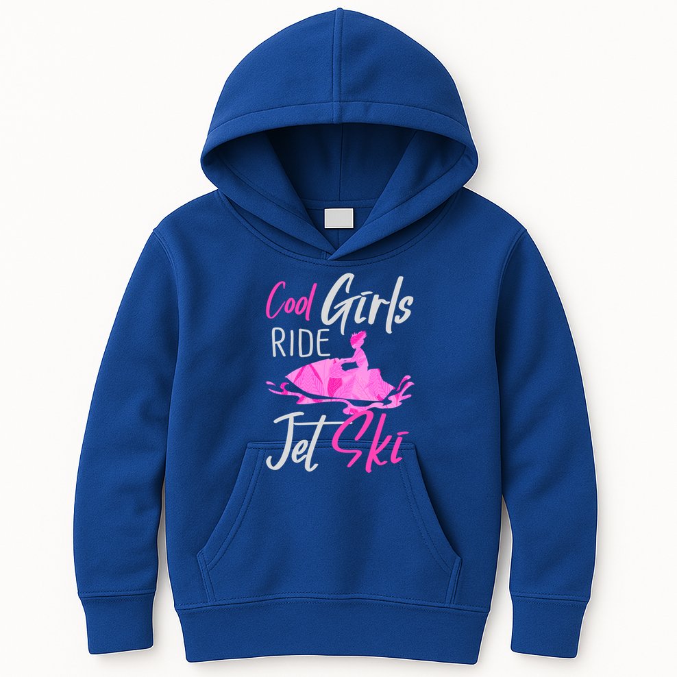 Cool Ride Jet Ski Water Sport Funny Jetski Cute Gift Kids Hoodie