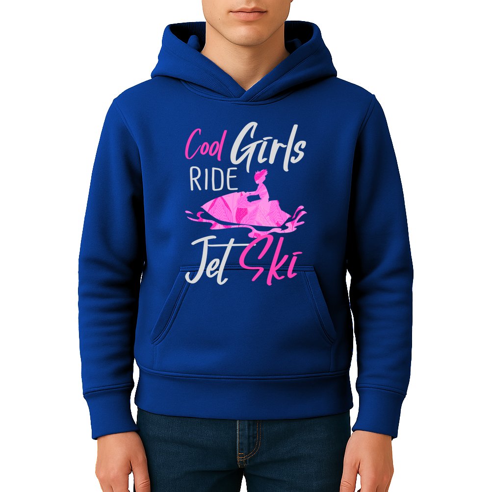 Cool Ride Jet Ski Water Sport Funny Jetski Cute Gift Kids Hoodie