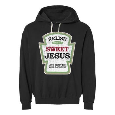 Christian Relish Jesus Garment-Dyed Fleece Hoodie