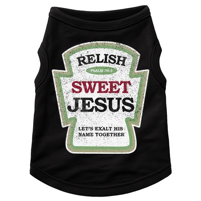 Christian Relish Jesus Doggie Tank