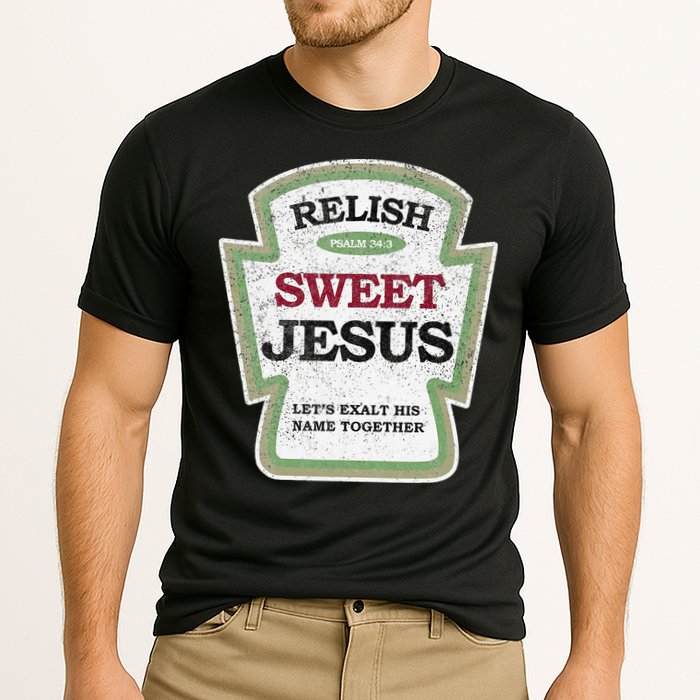 Christian Relish Jesus Cooling Performance Crew T-Shirt
