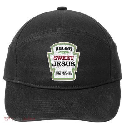 Christian Relish Jesus 7-Panel Snapback Hat