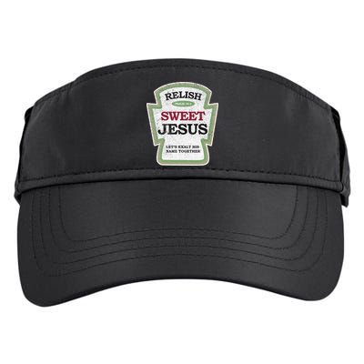 Christian Relish Jesus Adult Drive Performance Visor