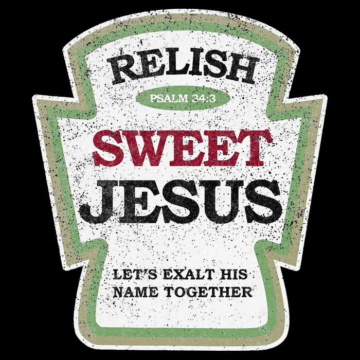 Christian Relish Jesus Drawstring Bag