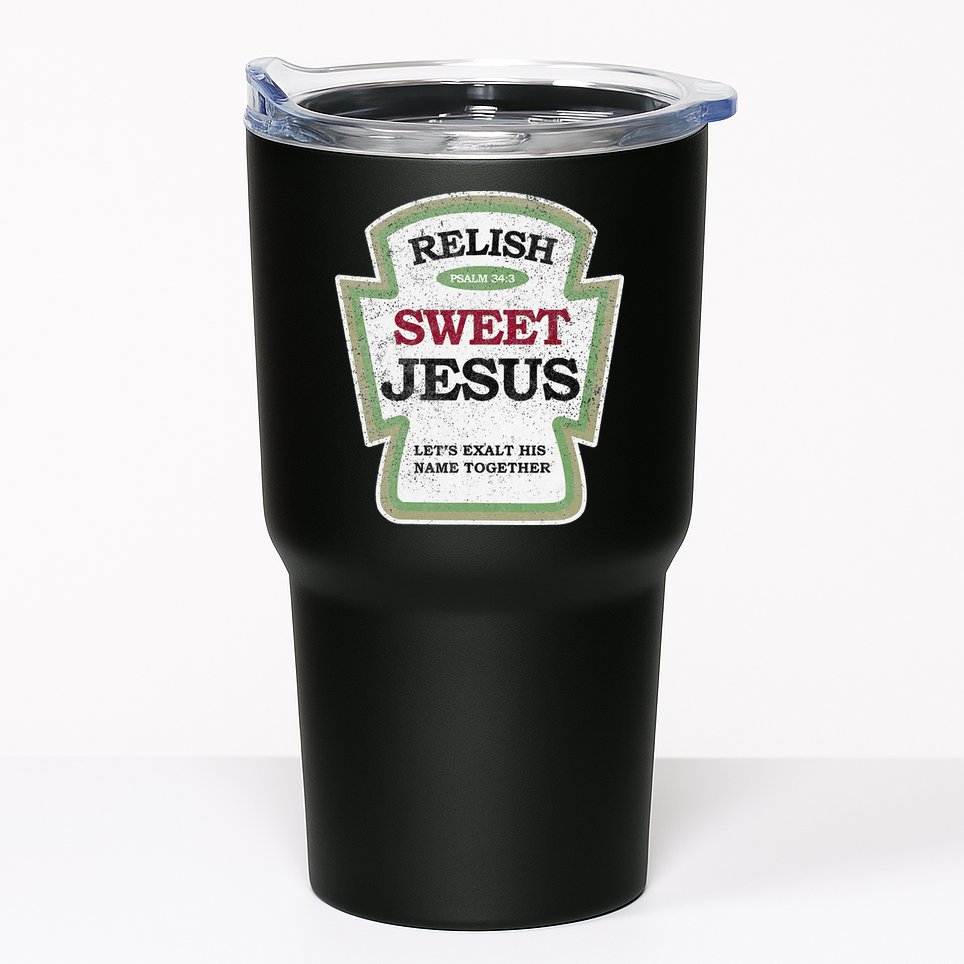 Christian Relish Jesus Tumbler