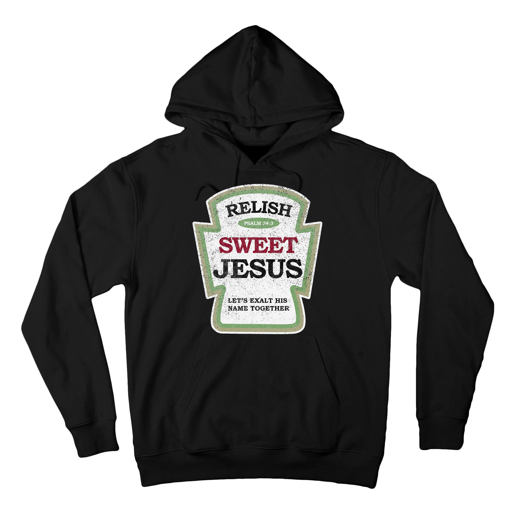 Christian Relish Jesus Tall Hoodie