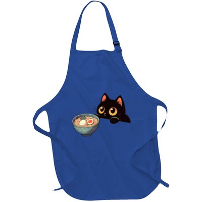 Cat Ra Japanese Full-Length Apron With Pockets