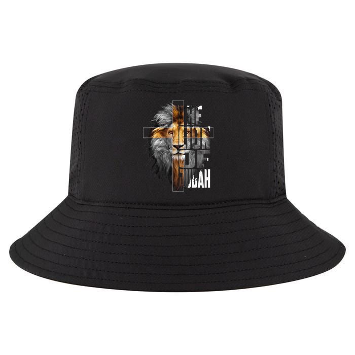 Christian Religious Jesus The Lion Of Judah Easter Yeshua Cool Comfort Performance Bucket Hat