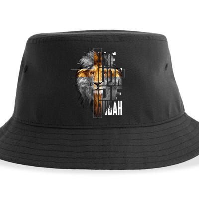 Christian Religious Jesus The Lion Of Judah Easter Yeshua Sustainable Bucket Hat