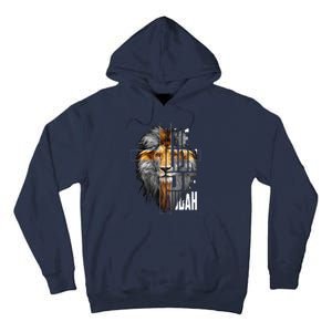 Christian Religious Jesus The Lion Of Judah Easter Yeshua Tall Hoodie