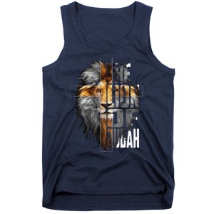 Christian Religious Jesus The Lion Of Judah Easter Yeshua Tank Top