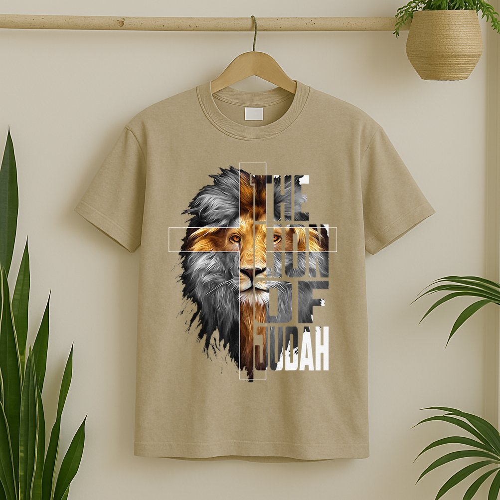 Christian Religious Jesus The Lion Of Judah Easter Yeshua T-Shirt