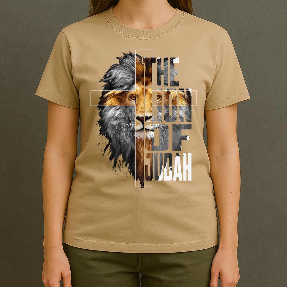 Christian Religious Jesus The Lion Of Judah Easter Yeshua T-Shirt