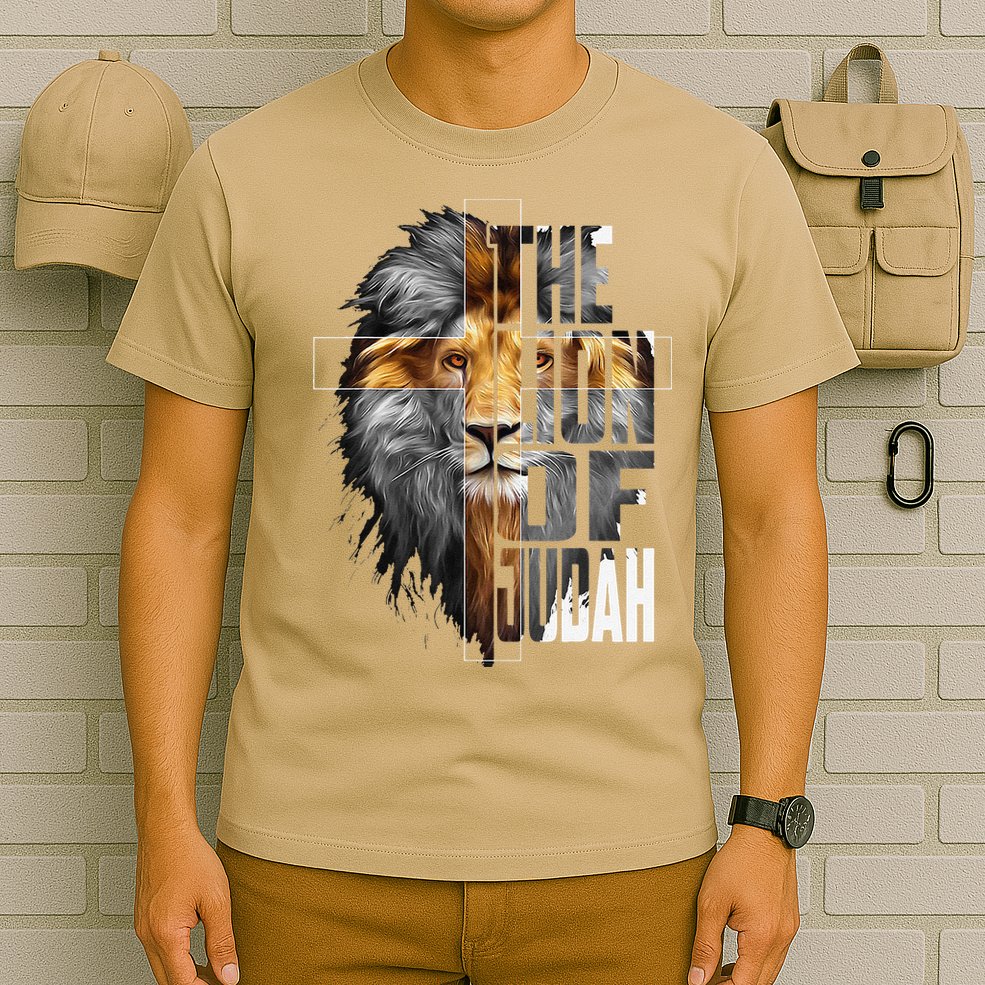 Christian Religious Jesus The Lion Of Judah Easter Yeshua T-Shirt