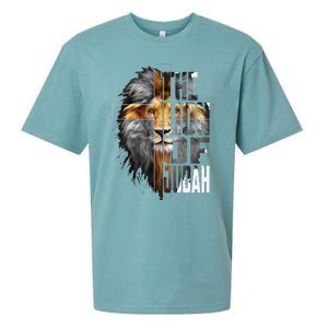 Christian Religious Jesus The Lion Of Judah Easter Yeshua Sueded Cloud Jersey T-Shirt