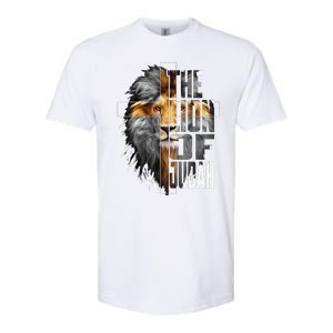 Christian Religious Jesus The Lion Of Judah Easter Yeshua Softstyle CVC T-Shirt