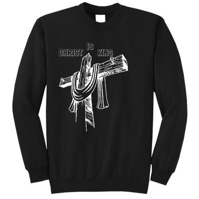 Christian Religious Jesus Christ Is King Sweatshirt