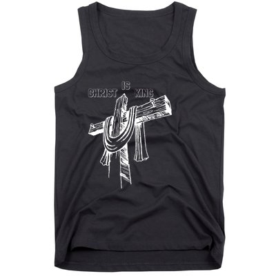 Christian Religious Jesus Christ Is King Tank Top