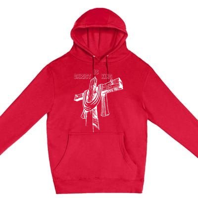 Christian Religious Jesus Christ Is King Premium Pullover Hoodie