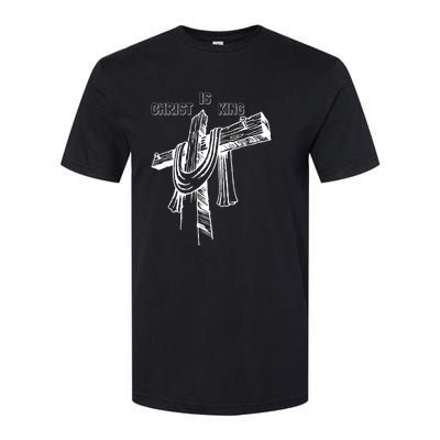 Christian Religious Jesus Christ Is King Softstyle CVC T-Shirt